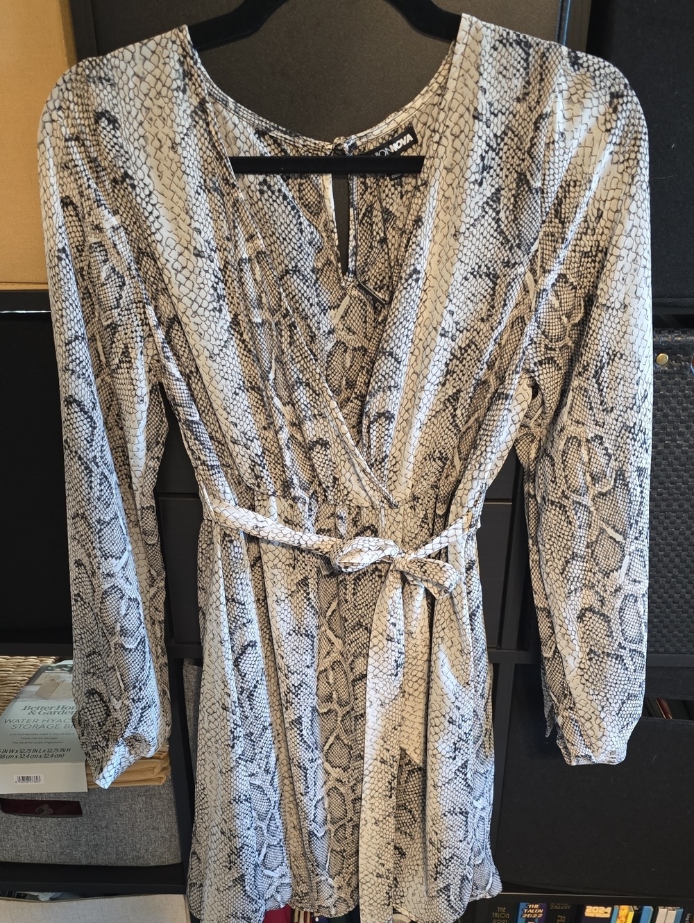 Fashion Nova Snake Print Dress
